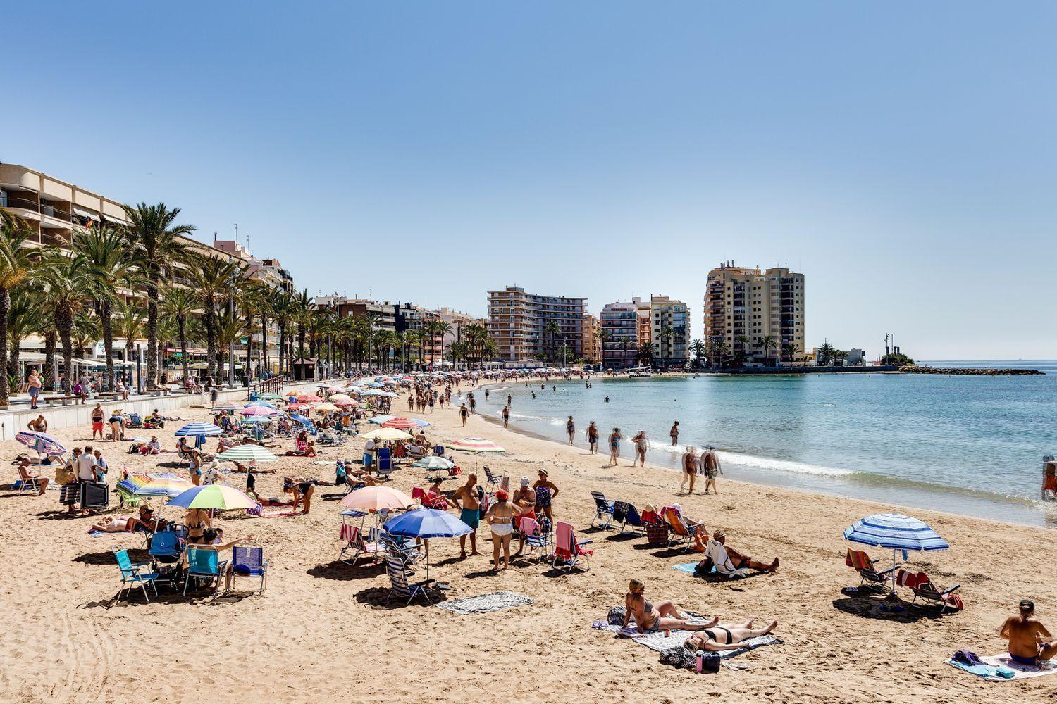 Studio Apartment Santana Habaneras - 18 At Beach With Garage, Pool And Lift Torrevieja Esterno foto
